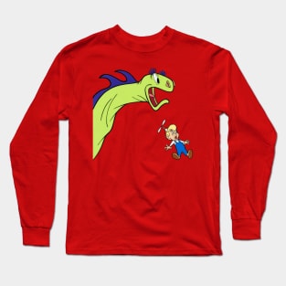 Beany and Cecil "SURPRISE!!!" Long Sleeve T-Shirt